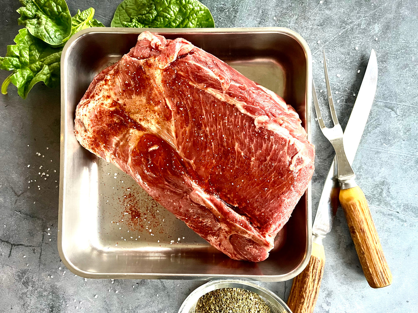 Fresh Pork Bone In Shoulder Roast