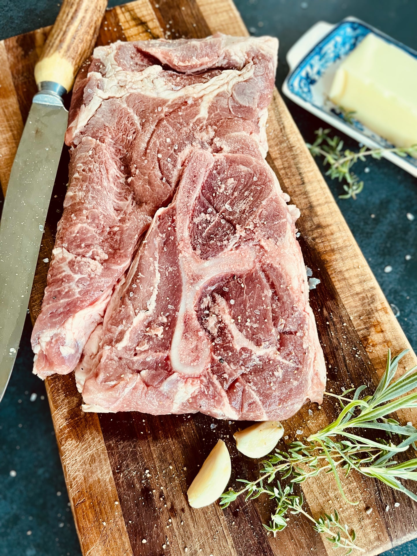 Fresh Pork Bone-In Shoulder Steak