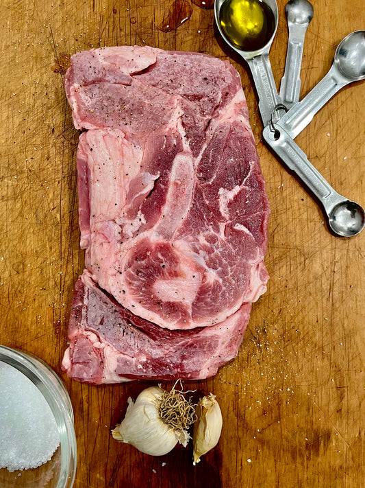 Fresh Pork Bone-In Shoulder Steak