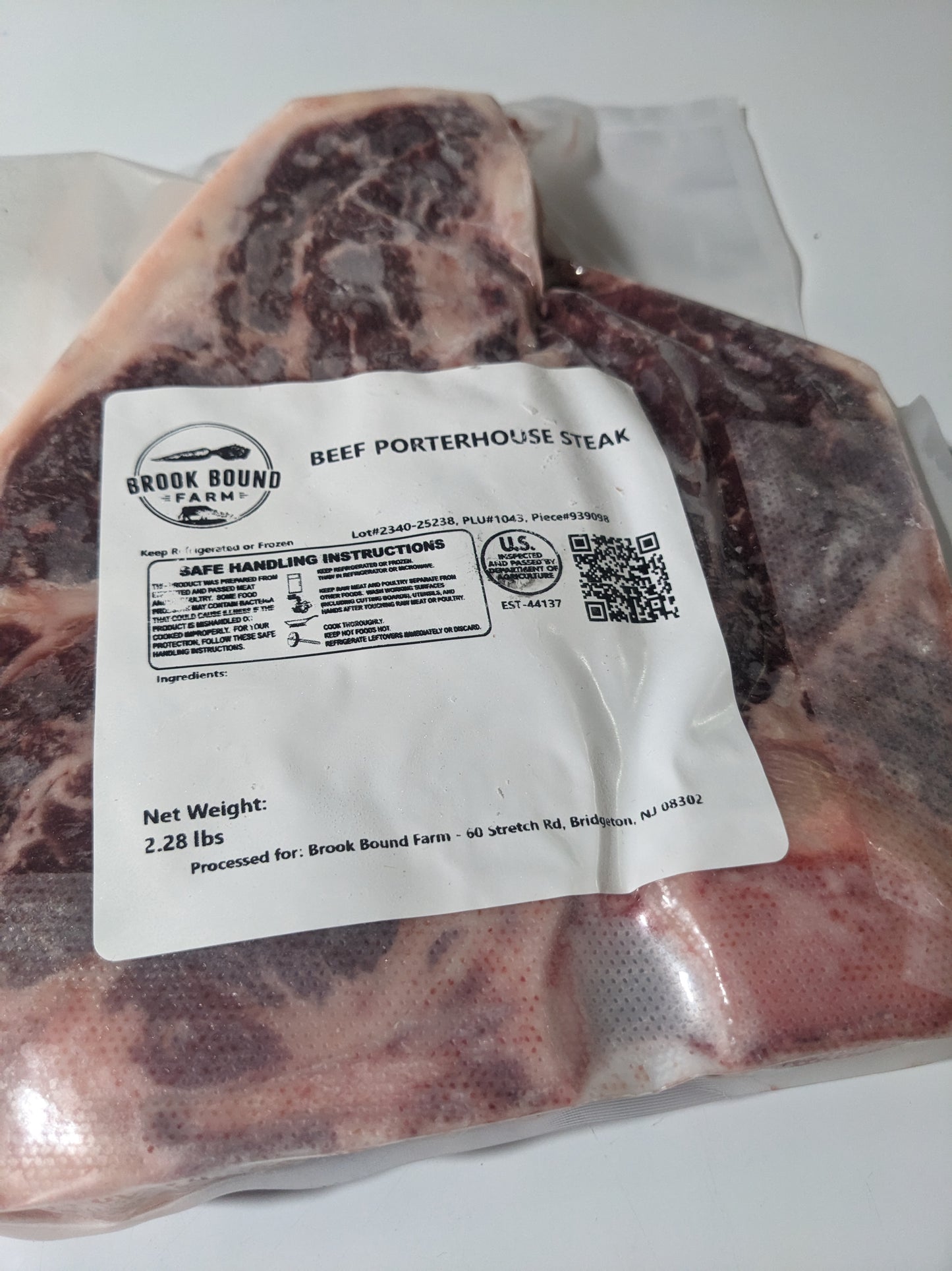 Beef Porterhouse Steak