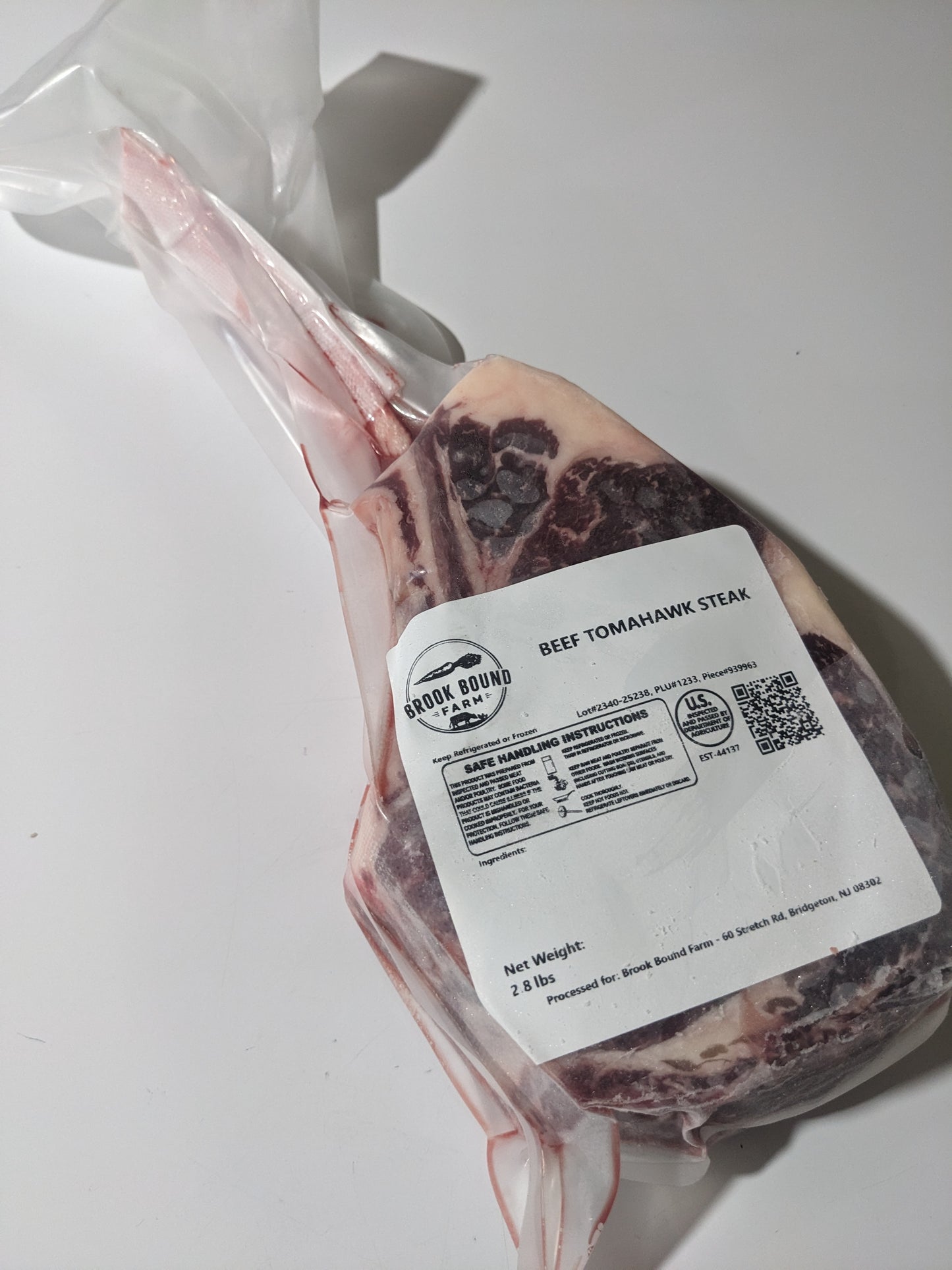 Beef Tomahawk Ribeye Steak